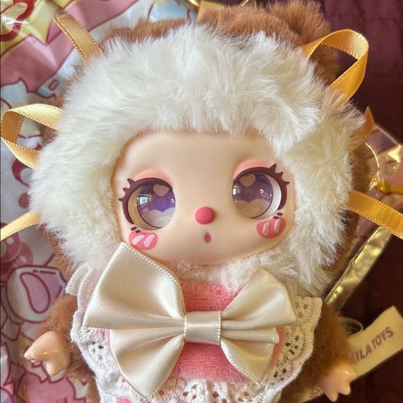 Muse Plush Keychain with Pink and Brown Accents! Come with box! - Picture 1 of 5